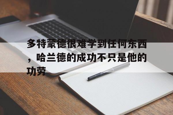 包含多特蒙德很难学到任何东西，哈兰德的成功不只是他的功劳的词条